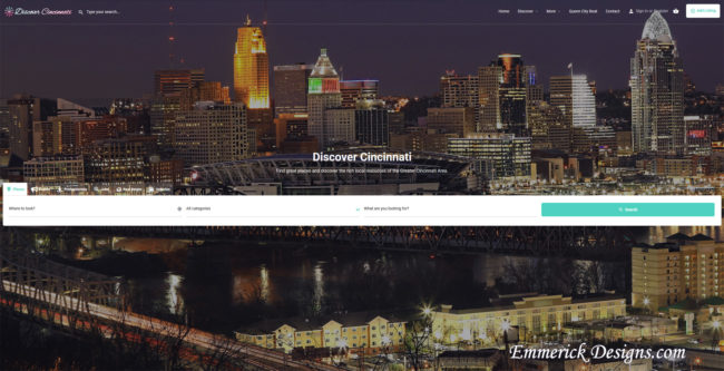Web Design - Discover Cincinnati 20
