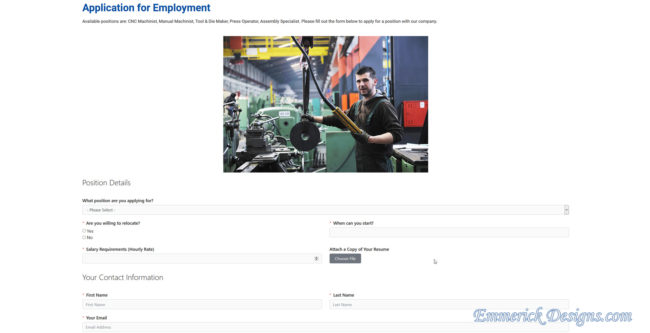 Manufacturing Web Designer Cincinnati - K&H Industries 50