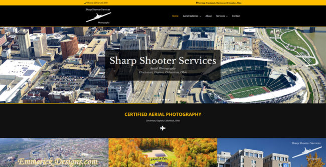 Photography Web Design - Sharp Shooter Services 20