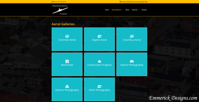 Photography Web Design - Sharp Shooter Services 40
