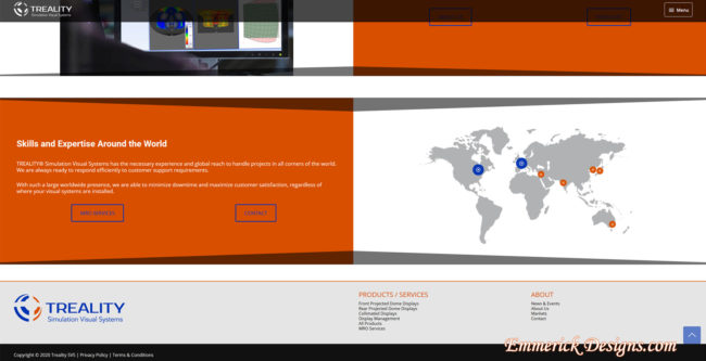 Website Design - Treality SVS 40