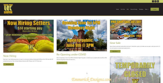 Website Design - Urban Krag 30