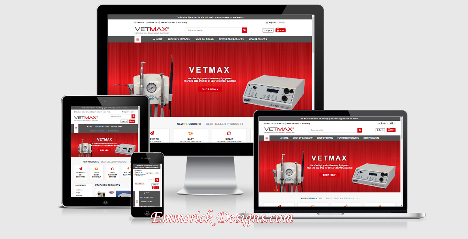 Web Design Cincinnati - VETMAX