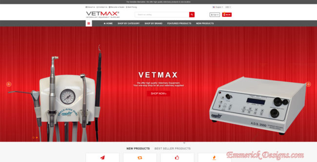 Web Design Cincinnati - VETMAX 20