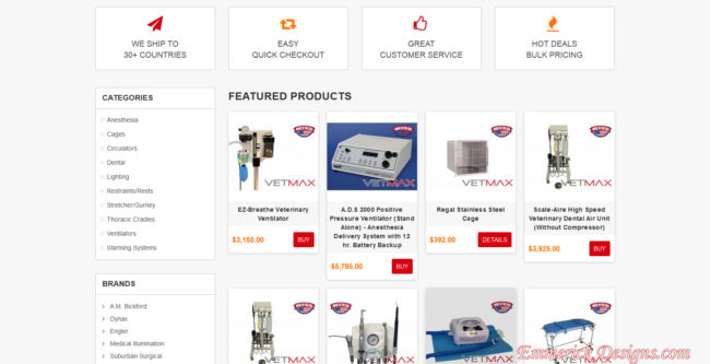 Web Design Cincinnati - VETMAX 40